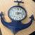 Nautical Anchor Wall Clock 1 thumbnail