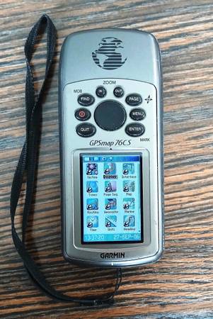 Handheld Garmin GPS 76CS Waterproof 1