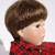 Danbury Mint Radio Flyer Porcelain Doll BILLY Little Red Wagon & Dog 20 thumbnail