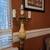 Mid century modern floor & table lamp home decor furniture MCM gold 3 thumbnail