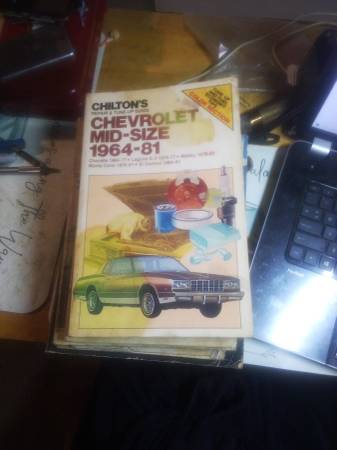 CHILTON'S REPAIR & TUNE-UP GUIDE CHEVROLET MID-SIZE 1964-81 1