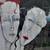 1985 Original JUXTAPOSED NUDE Watercolor Outsider Artist Grant Gilbert 2 thumbnail