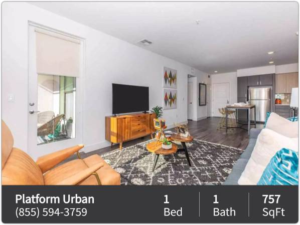 $2,797 / 1br - 757ft2 - We're right on the bus line! Great 757 sq ft 1 bed, 1 bath! (san jose north)64000750926338122