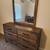 Rustic 6-Drawer Dresser + Mirror — Like-New 2 thumbnail
