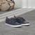 Lacoste Men's Bayliss Leather Lace-Up Moc Toe Sneakers Navy, BRAND NEW 6 thumbnail