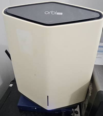 NETGEAR Orbi Pro WiFi 6 802.11 AX Mesh Router with 3 Satellite units - $100 (Dothan)63438534972803123