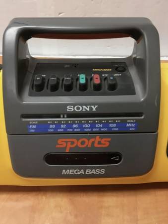 訳あり SONY SPORTS CFS-914 ラジカセ 可動品] Sony Sports ソニースポーツラジカセ CFS-914 - メルカリ