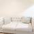 Beige Studded Loveseat 1 thumbnail