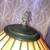 Vintage Bronze Stained Glass Lamp 7 thumbnail