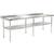 Stainless Food Grade Workbench W/Undershelf, 18 Ga 96"Wx30"D 2 thumbnail