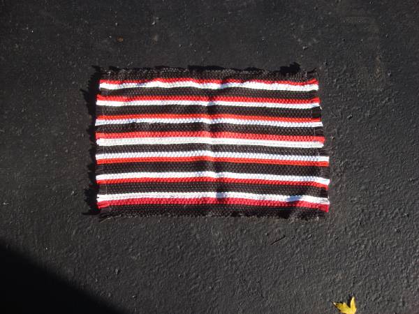 NEW 15 1/2 X 22 INCH RAG RUGS 1