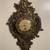 1940s Westwood Chadwick Brass Wall Clock Ornate French Rococo Style 1 thumbnail