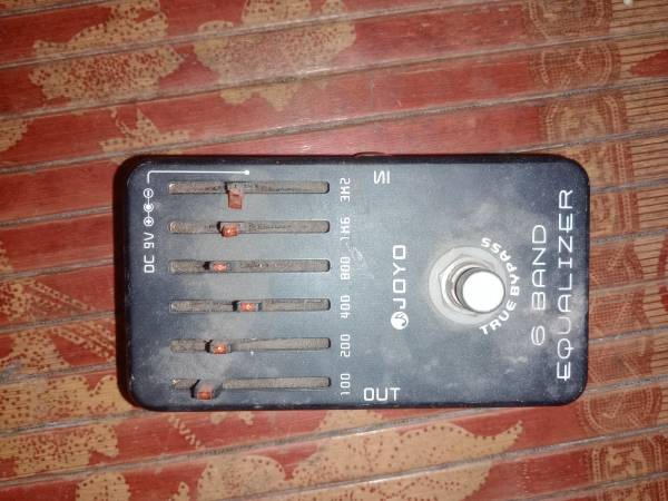 Joyo 6 band equalizer guitar pedal 1