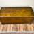 Antique 18th Century Grain Painted Pine Six Board Blanket Box in Musta 4 thumbnail