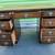 Desks: Vintage Solid Wood Kneehole Desk 4 thumbnail