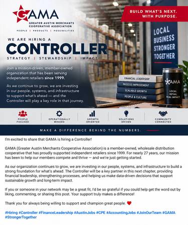 Controller – Distribution & Inventory Accounting 1
