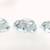 Group of Three Vintage Glass Rabbit Shaped Candle Holders 5 thumbnail