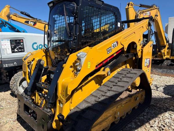 SAVE!!! ONLY 27 HOURS!! LIKE NEW!! CAT 275 SKIDSTEER HIGH FLOW 1