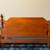 Wood full bed frame 1 thumbnail