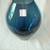 Polish Handcrafted Blue Glass Vase. 5 thumbnail