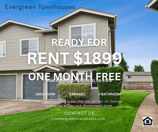 Reduced rent! Attached Garage, W&D Hookups! 1
