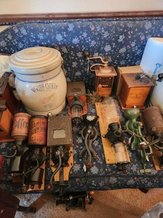Antique Coffee Grinders Mills 1