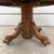 Antique Oak Pedestal Dining Table 10 thumbnail