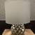 CONTEMPORARY SILVERY TABLE LAMP 1 thumbnail