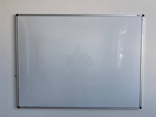 VIZ-PRO Medium Magnetic Whiteboard 48” x 36” 1