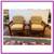 Hickory Chair Company Wood Roll Arm Chairs, A Pair 2 thumbnail