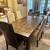 Rustic Solid Wood Dining Set | 6 Chairs + 2 Leaves | Seats 10 1 thumbnail