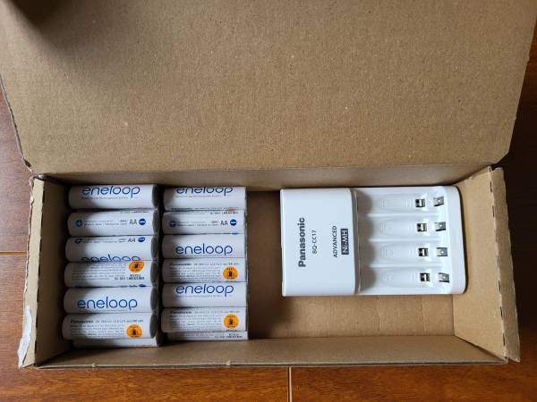 Several battery chargers 1