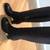 PRADA Women's Boots-Black Leather 5 thumbnail
