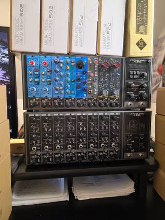 Studio Recording Gear:  Cranborne Audi 500R8 and 500ADAT Series 1