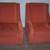 Burnt orange swivel chairs - 2 1 thumbnail