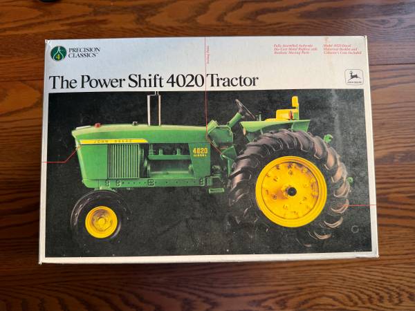 John Deere Power Shift 4020 (Ertl #5549) Plus BONUS 1