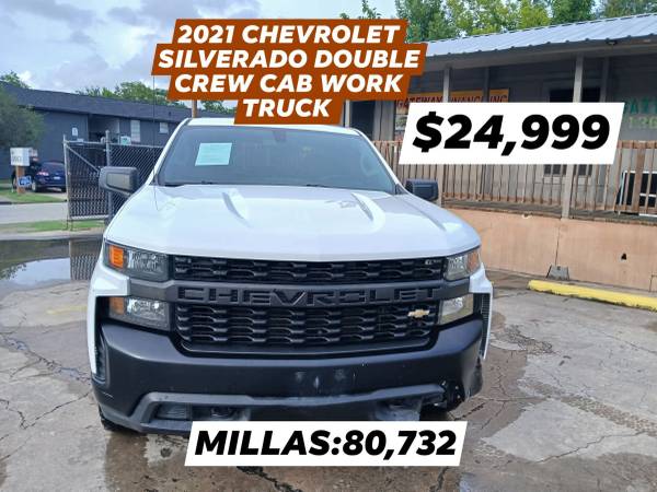 2021 CHEVROLET SILVERADO 1500 DOUBLE CREW CAB WORK TRUCK - $24,999 (Houston)63622409003777121