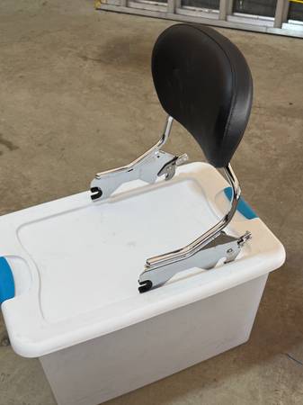 Motorcycle Passenger Backrest for Soft Tail 1