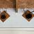 Small Mounted Antler Wall Decor Set – Rustic Cabin Lodge Display (Pair 5 thumbnail