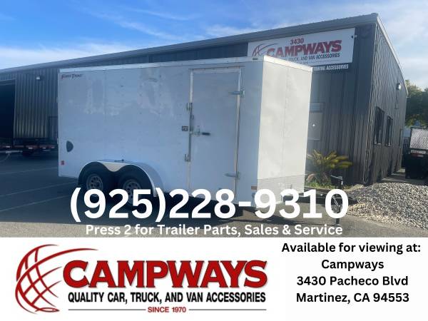 Wells Cargo FastTrac 7×14 Enclosed Trailer 1