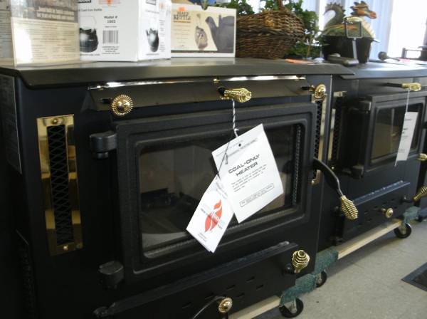 503 gravity fed, new in crate fireplace insert with door and 2 blowers - $3,00063470916610435120