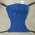 Invacare R117 Full Body Solid Fabric Sling XL Blue 1 thumbnail