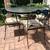Vintage Brown Jordan Mid Century 48in Glass/Wrought Iron Table w/4 Chairs 2 thumbnail