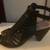 VINCE CAMUTO Eliana Black Leather Caged Sandals - Size 9 2 thumbnail