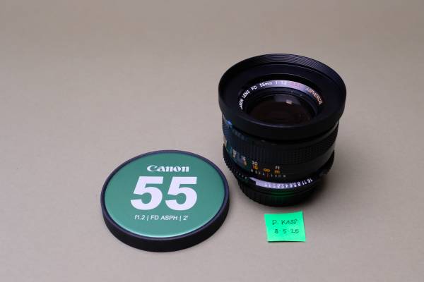 ★超希少・◯マーク★ Canon 55mm f1.2 ASPHERICAL Canon 55mm f1.2 S.S.C. Aspherical – Kamerastore
