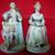 Bisque Ceramic Victorian Couple Figurines - REDUCED 1 thumbnail