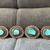 Sterling Silver Turquoise Concha belt. Castle Dome Blue Turquoise 13 thumbnail