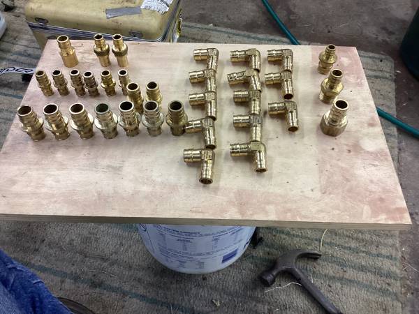 wirsbo Brass Fittings, New 1