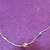 PREMIER DESIGNS Faux Pearl Translucent Silver Tone Beads 30” Station Necklace 2 thumbnail