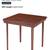 Solid wood folding card table 7 thumbnail
